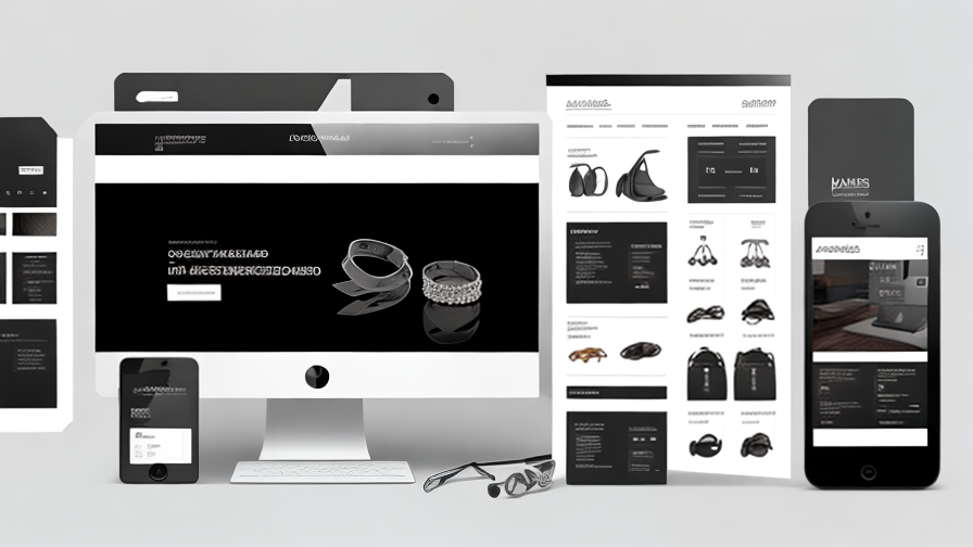 accessories website design