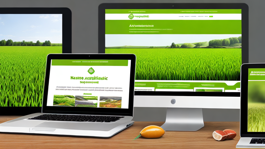 agriculture website design