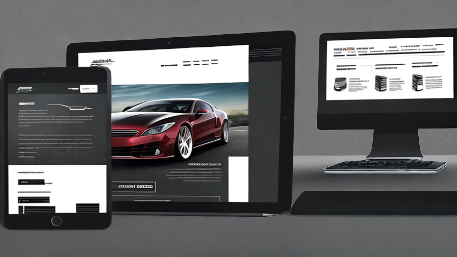 automotive website design