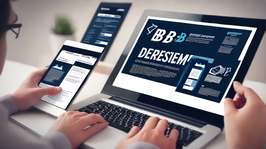 b2b technology web design