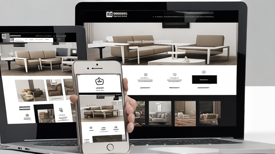 furniture website design