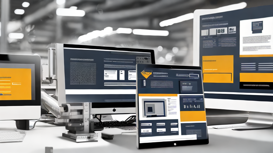 manufacturing web design