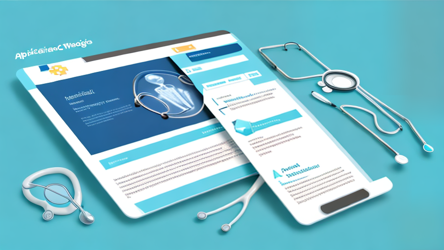 medical web design