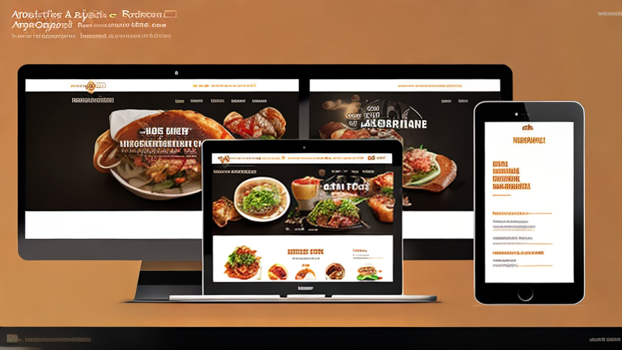 restaurant website design