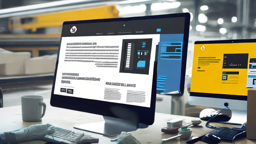 website design for manufacturing companies